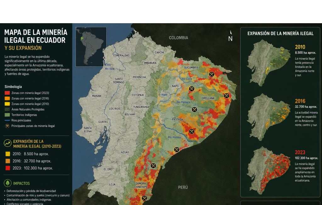 Mapa 3: elaboración propia con datos de MAATE y ARCOM (2023)